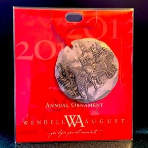 Wendell August Forge 2013 NIB Christmas ornament